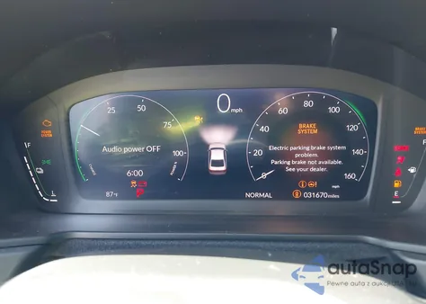 2024 Honda Accord Hybrid Sport-L из США, поврежденный, VIN 1HGCY2F75RA000607